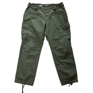 LAPG Operator Tactical Cargo Pants Olive Green Mens Size 42 Waist 32 Inseam